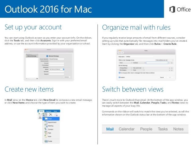 decrease size of outlook for mac 2016